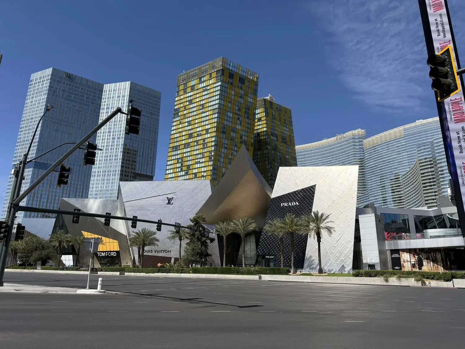The CityCenter Las Vegas development in Nevada.