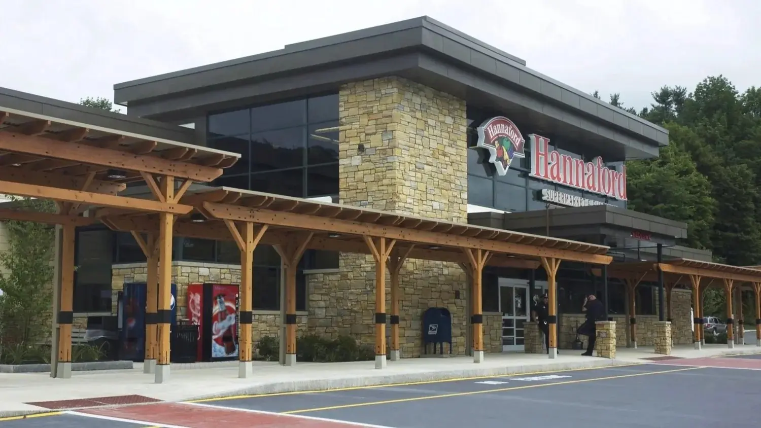 The Hannaford Brothers Supermarket in Augusta, Maine.